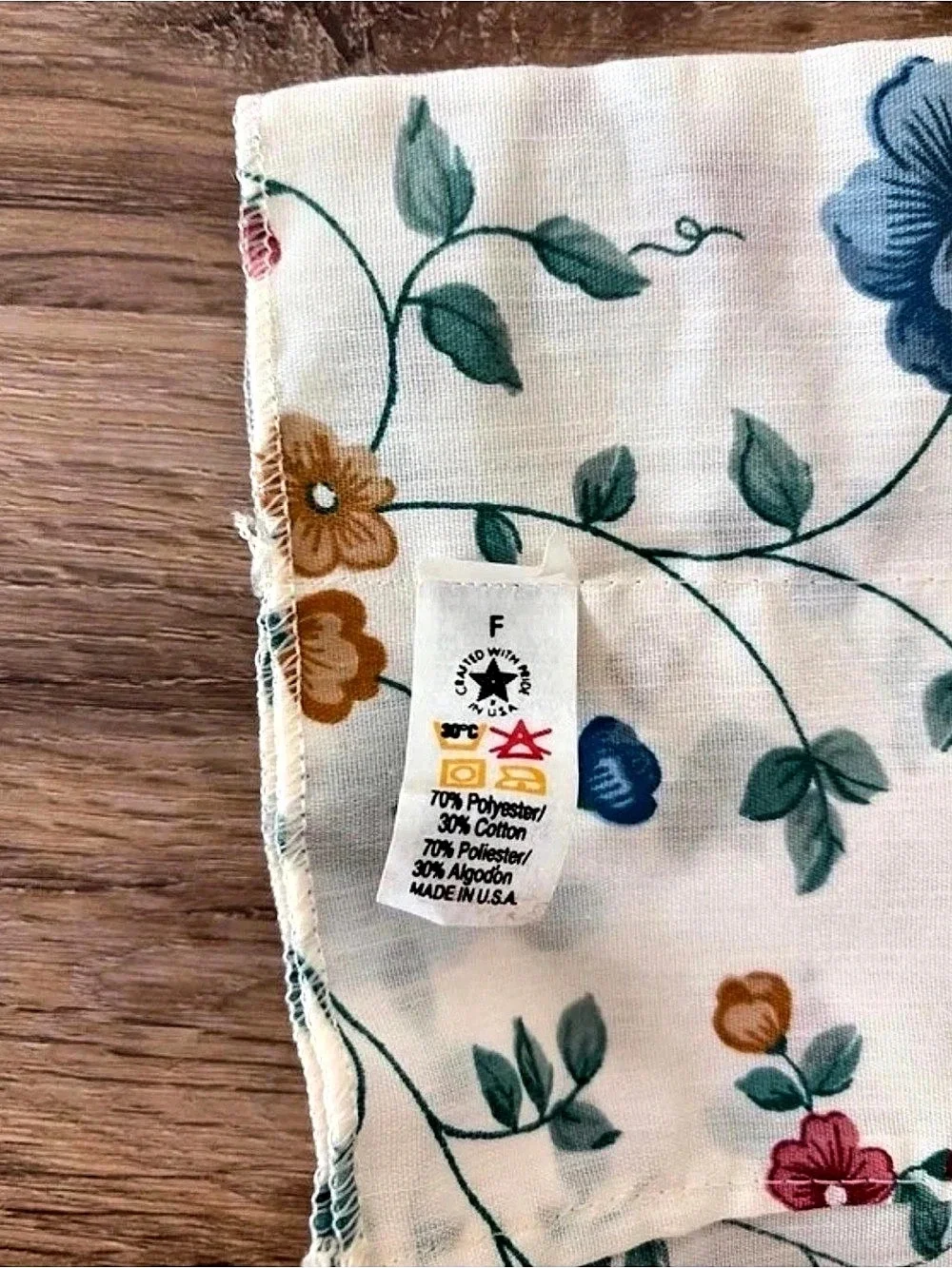 Vintage 80’s/early 90’s Made in America Valances
